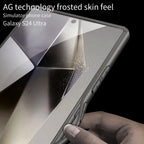 Samsung Galaxy S24 Ultra GKK Soft Sleek Matte PC Skin Feel Case - Green Mobile Case by CoverMeUp - Style 7