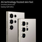 Samsung Galaxy S24 Ultra GKK Soft Sleek Matte PC Skin Feel Case - Violet Mobile Case by CoverMeUp - Style 6