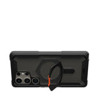 Samsung Galaxy S25 Ultra UAG Plasma XTE with MagSafe & Metal Kickstand (Camera Ring Compatible)- Ash Black Mobile Case by CoverMeUp - Style 5