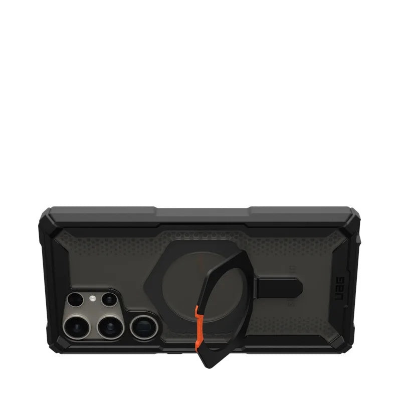 Samsung Galaxy S25 Ultra UAG Plasma XTE with MagSafe & Metal Kickstand - Ash Black Mobile Case by CoverMeUp - Style 6