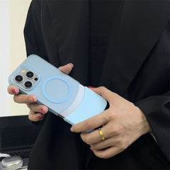 Matte dual cut magsafe case