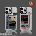 Protective Apple iPhone Back Cover - LYDIA Classic Print Case for iPhone - Style 2