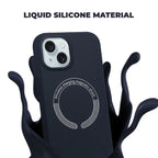 Protective Apple iPhone Back Cover - Silicon Case Magsafe  for iPhone - Style 21