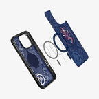 Protective Apple iPhone Back Cover - Spades Design Magsafe Case for iPhone 14 Pro Max - Style 4