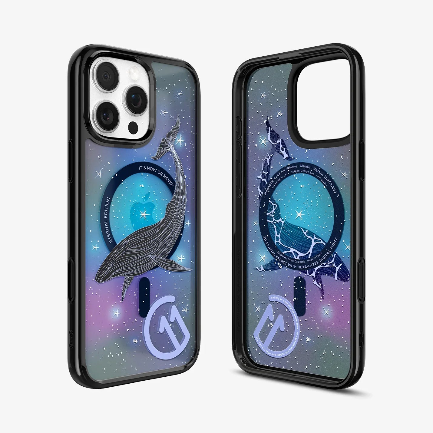 Fish Design Magsafe Case for iPhone 16 Pro