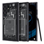 Samsung Galaxy S24 Ultra Zero One Machine Shockproof Case - Black Mobile Case by CoverMeUp