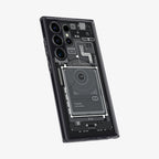 Samsung Galaxy S24 Ultra Zero One Machine Shockproof Case - Black Mobile Case by CoverMeUp - Style 3