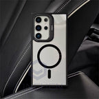 Samsung Galaxy S25 Ultra Camera Stand Shockproof Magsafe Case - Black Mobile Case by CoverMeUp