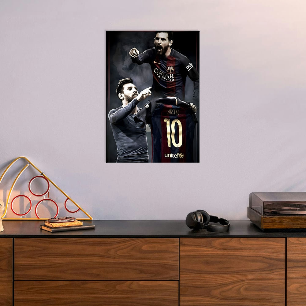 Metal Poster - Footballer Lionel Messi LM05 Mobile Case by CoverMeUp - Style 6