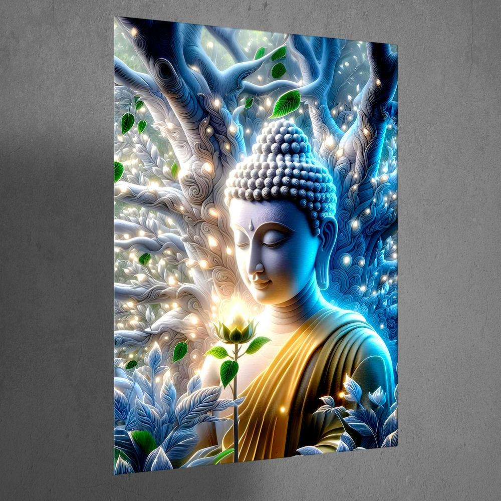 Metal Poster - Lord Buddha LB09 Mobile Case by CoverMeUp - Style 3