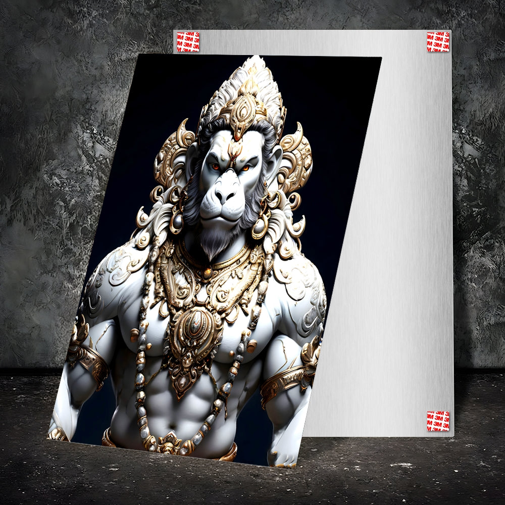Metal Poster - Lord Hanuman LH08 Mobile Case by CoverMeUp - Style 2
