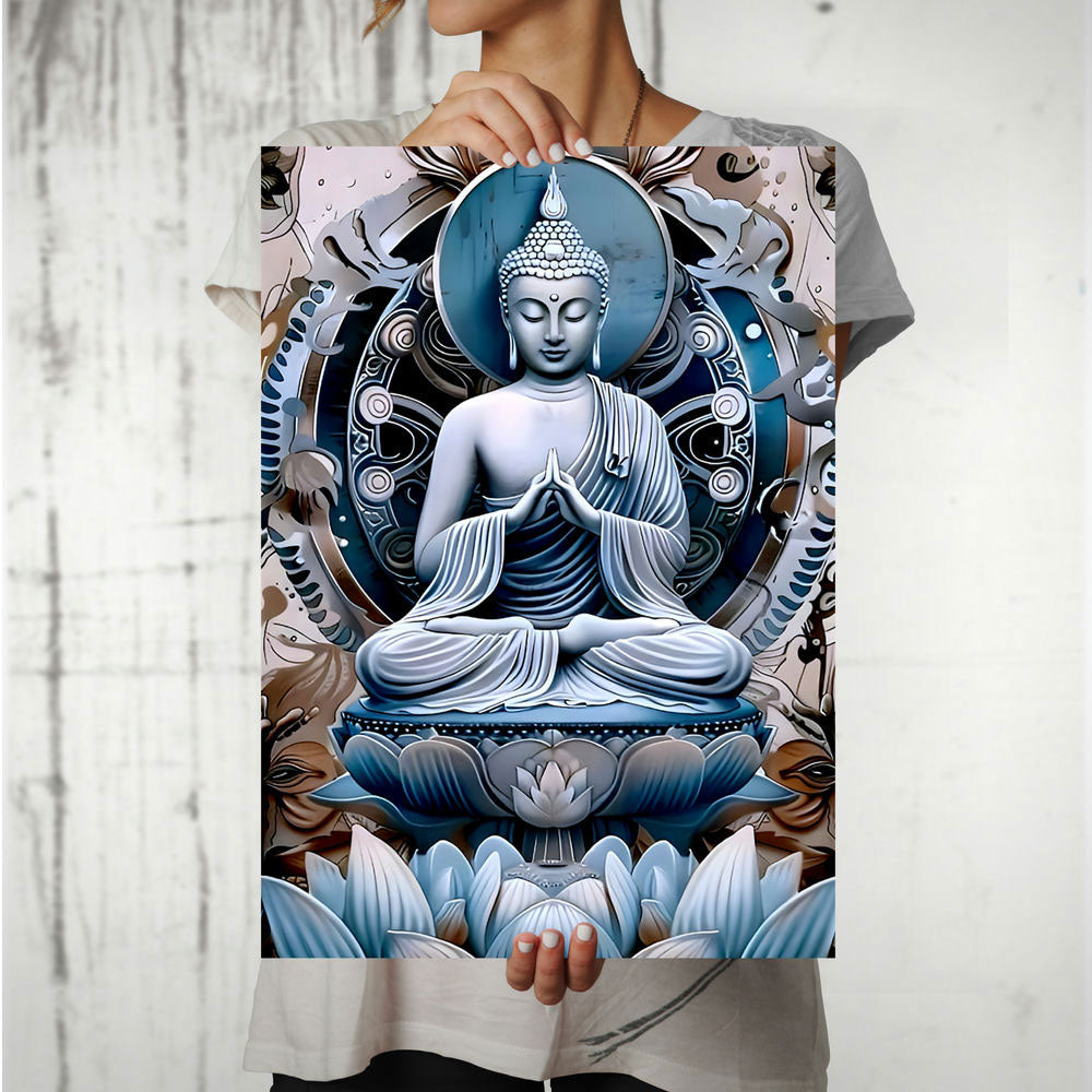 Metal Poster - Lord Buddha LB06 Mobile Case by CoverMeUp - Style 8