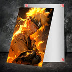 Metal Poster - Anime Naruto Uzumaki NU08 Mobile Case by CoverMeUp - Style 2