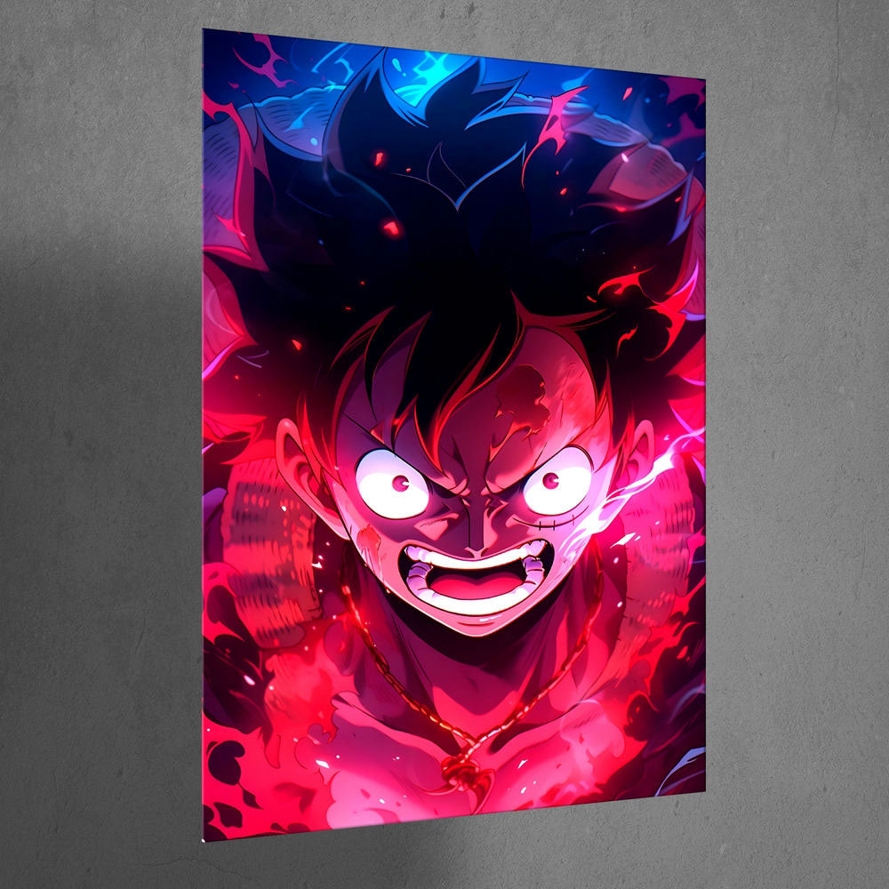 Metal Poster - One Piece Monkey D Luffy OP07 Mobile Case by CoverMeUp - Style 3