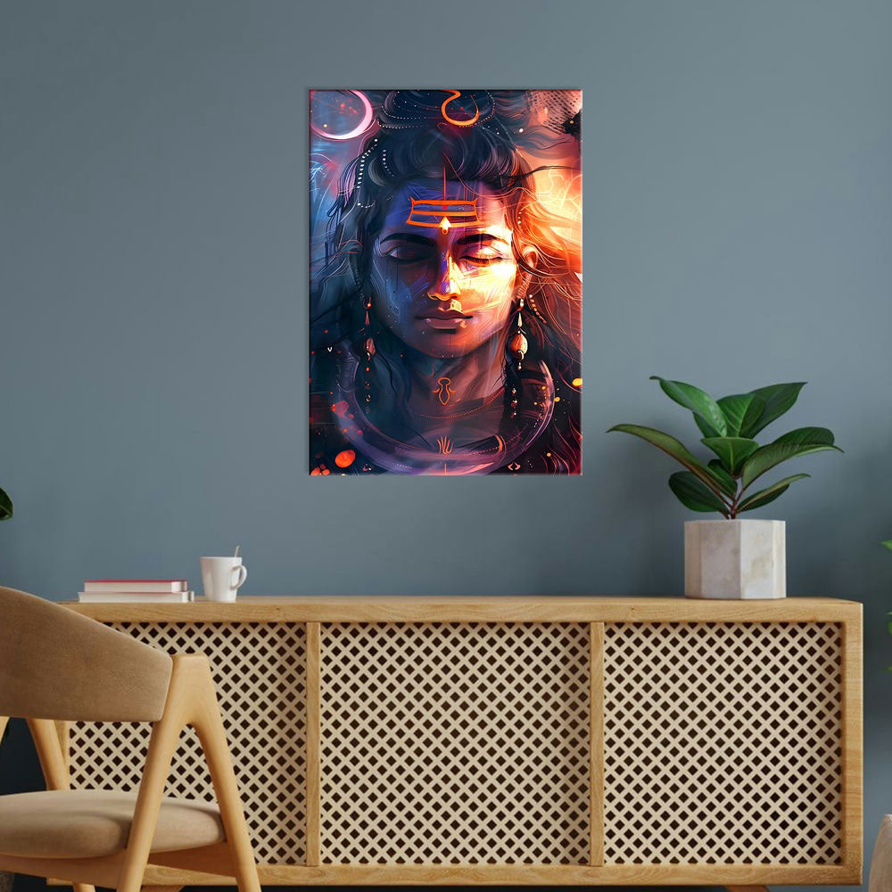 Metal Poster - Lord Shiva LS05 Mobile Case by CoverMeUp - Style 5