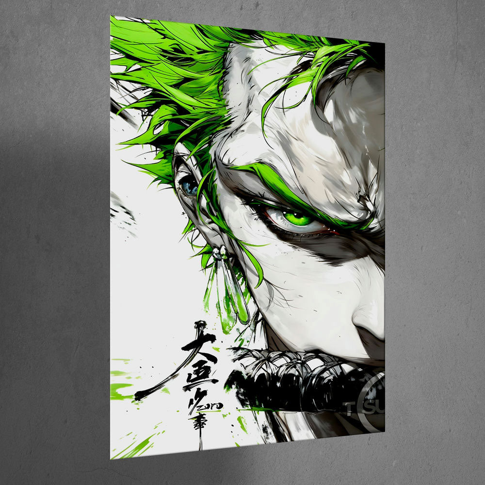 Metal Poster - One Piece Roronoa Zoro OP27 Mobile Case by CoverMeUp - Style 3