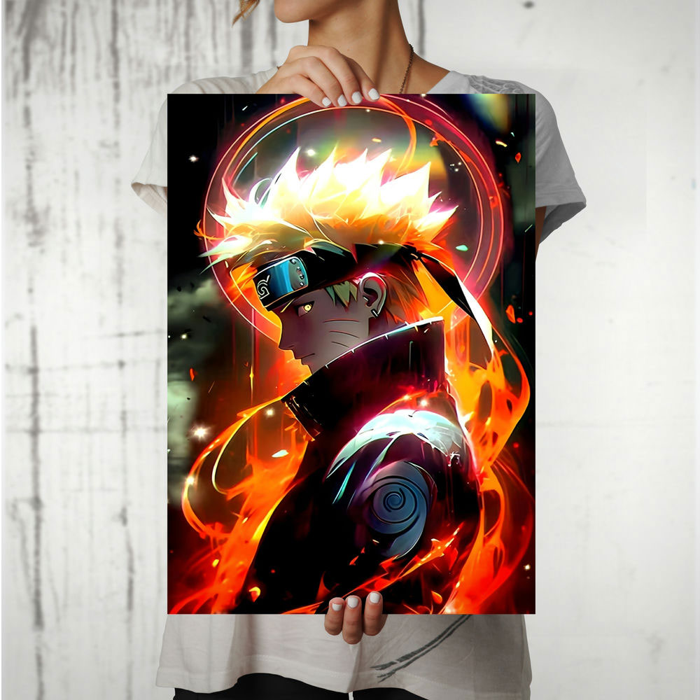 Metal Poster - Naruto Uzumaki NU01 Mobile Case by CoverMeUp - Style 8