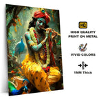 Metal Poster - Lord Krishna LK03 Mobile Case by CoverMeUp - Style 4