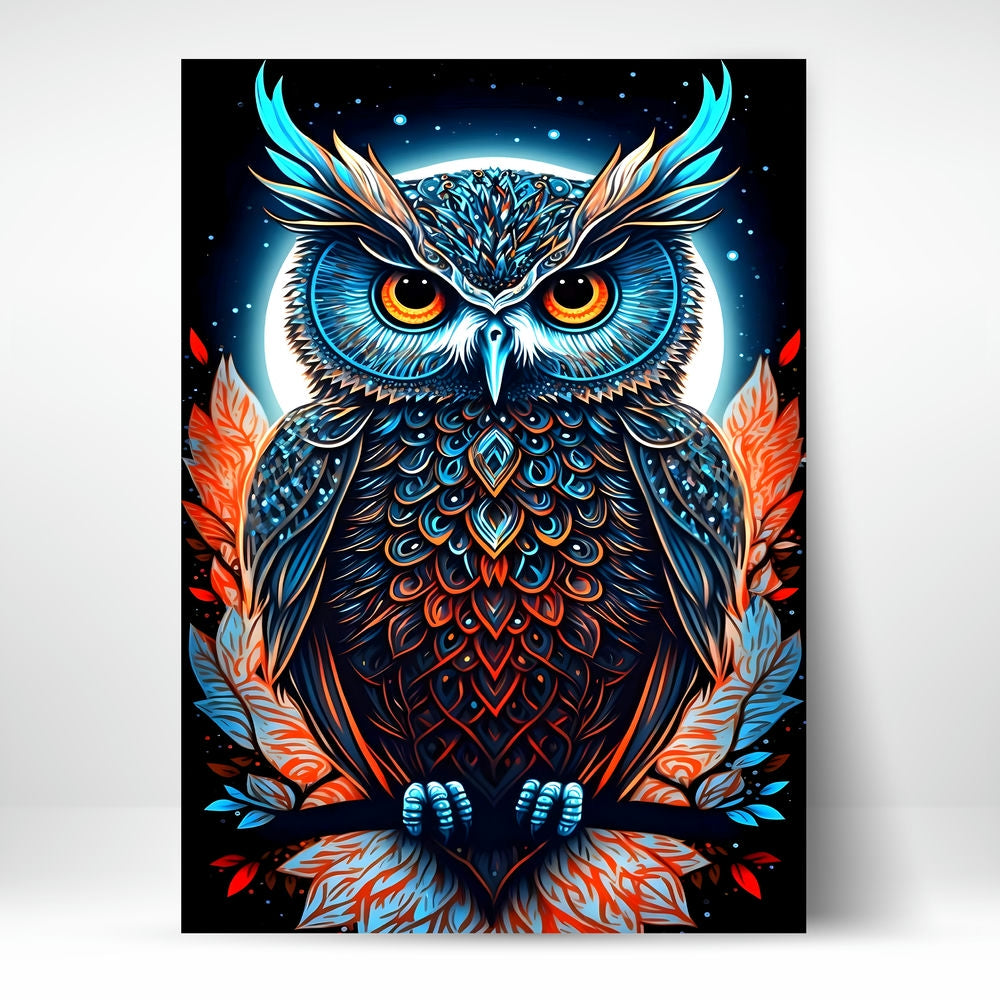 Metal Poster - Wildlife Owl WO02 Mobile Case by CoverMeUp
