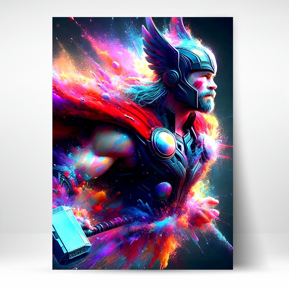 Metal Poster - Superhero Thor TH03 Mobile Case by CoverMeUp