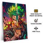 Metal Poster - One Piece Roronoa Zoro OP26 Mobile Case by CoverMeUp - Style 4