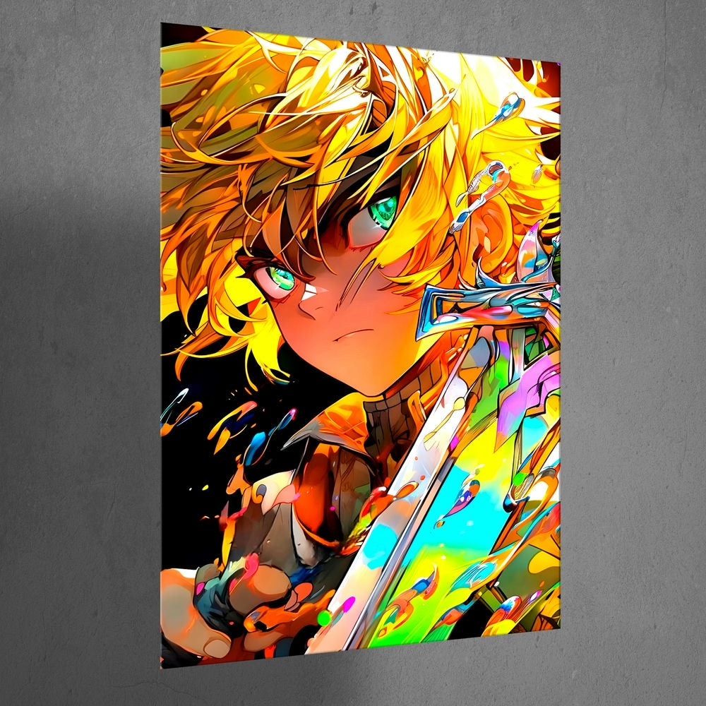 Metal Poster - Anime Demon Slayer DS03 Mobile Case by CoverMeUp - Style 3