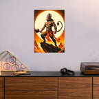 Metal Poster - Lord Hanuman LH09 Mobile Case by CoverMeUp - Style 6