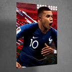 Metal Poster - Footballer Kylian Mbappe KM01 Mobile Case by CoverMeUp - Style 3
