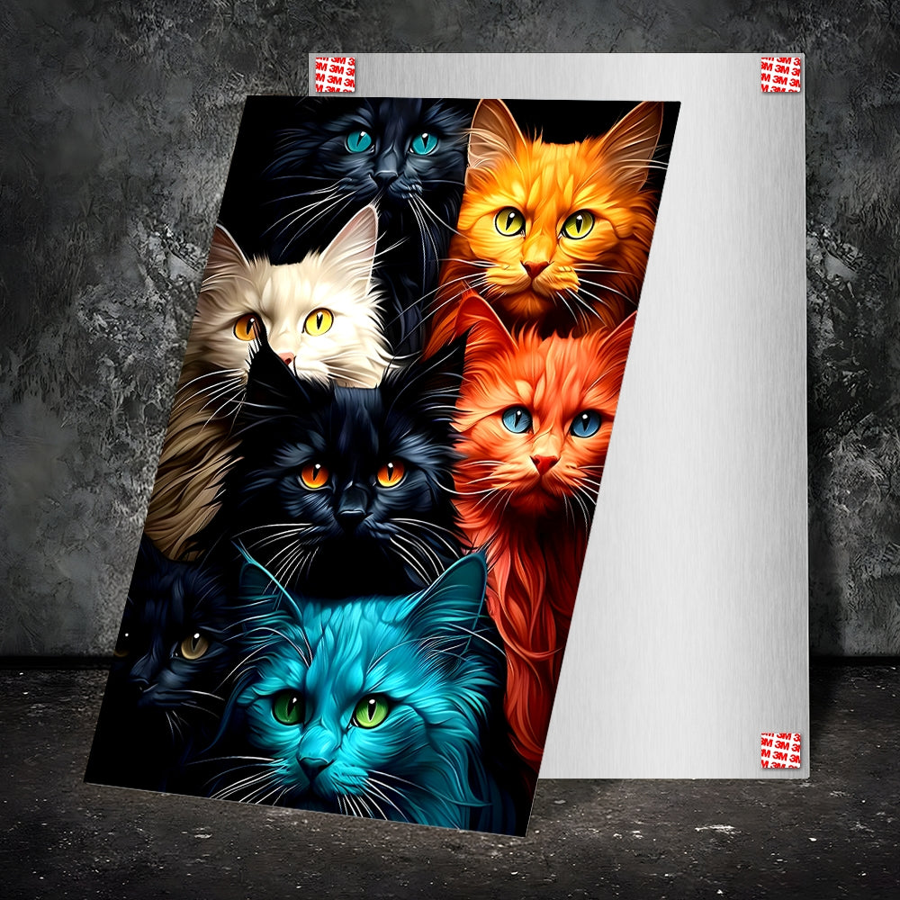 Metal Poster - Cats C01 Mobile Case by CoverMeUp - Style 2