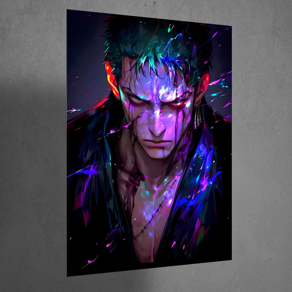 Metal Poster - One Piece Roronoa Zoro OP44 Mobile Case by CoverMeUp - Style 3