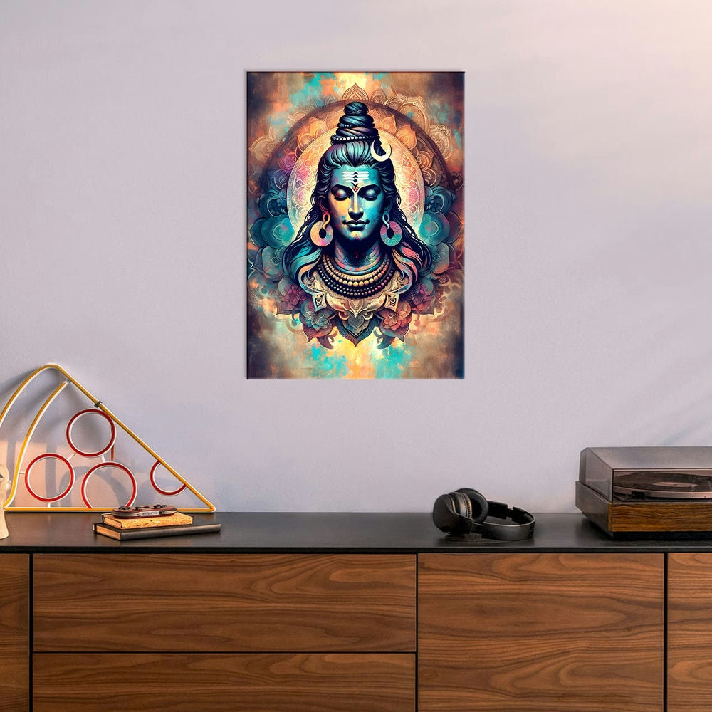 Metal Poster - Lord Shiva LS17 Mobile Case by CoverMeUp - Style 6