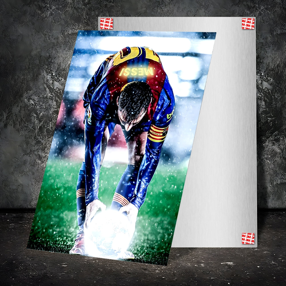Metal Poster - Footballer Lionel Messi LM01 Mobile Case by CoverMeUp - Style 2