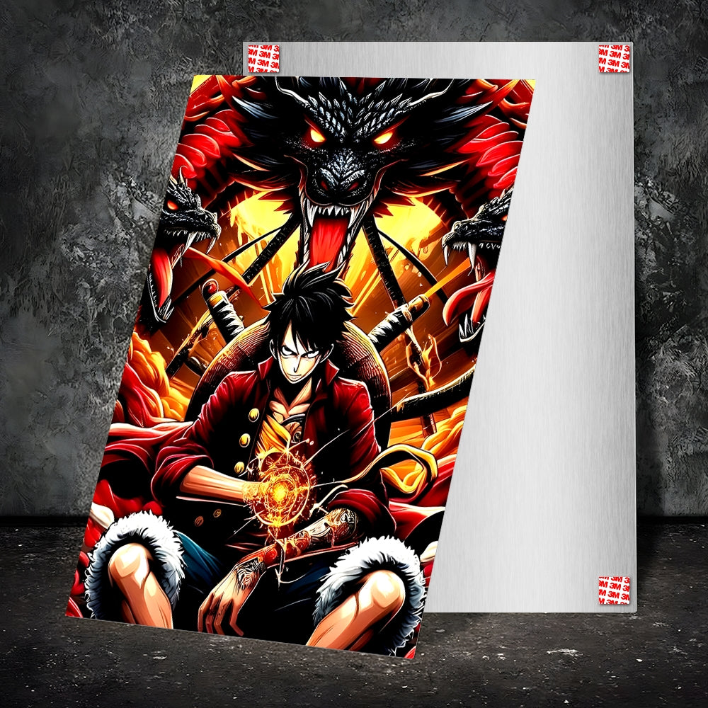 Metal Poster - One Piece Monkey D Luffy OP52 Mobile Case by CoverMeUp - Style 2