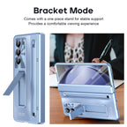Samsung Galaxy Z Fold7 Electroplating Case with Stylus, Kickstand & Glass Protection