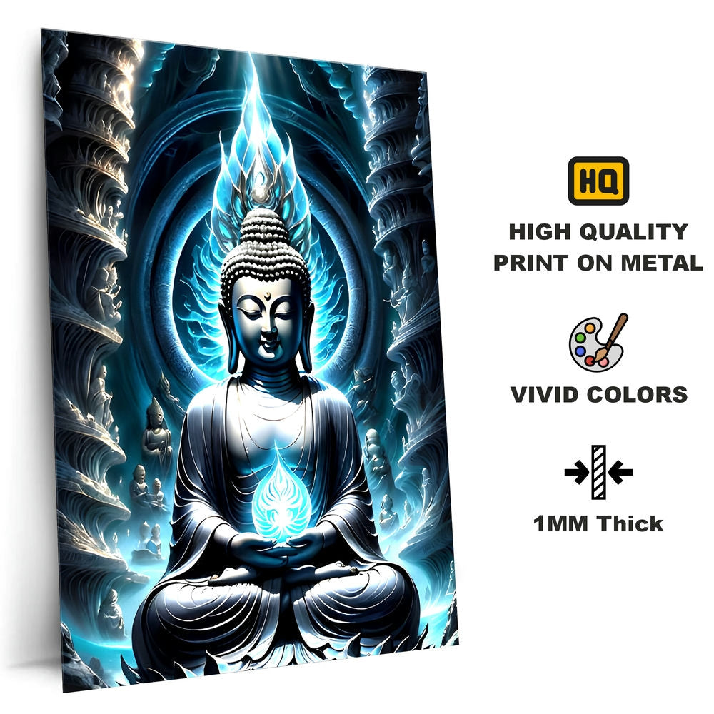 Metal Poster - Lord Buddha LB32 Mobile Case by CoverMeUp - Style 4