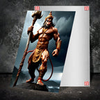 Metal Poster - Lord Hanuman LH06 Mobile Case by CoverMeUp - Style 2