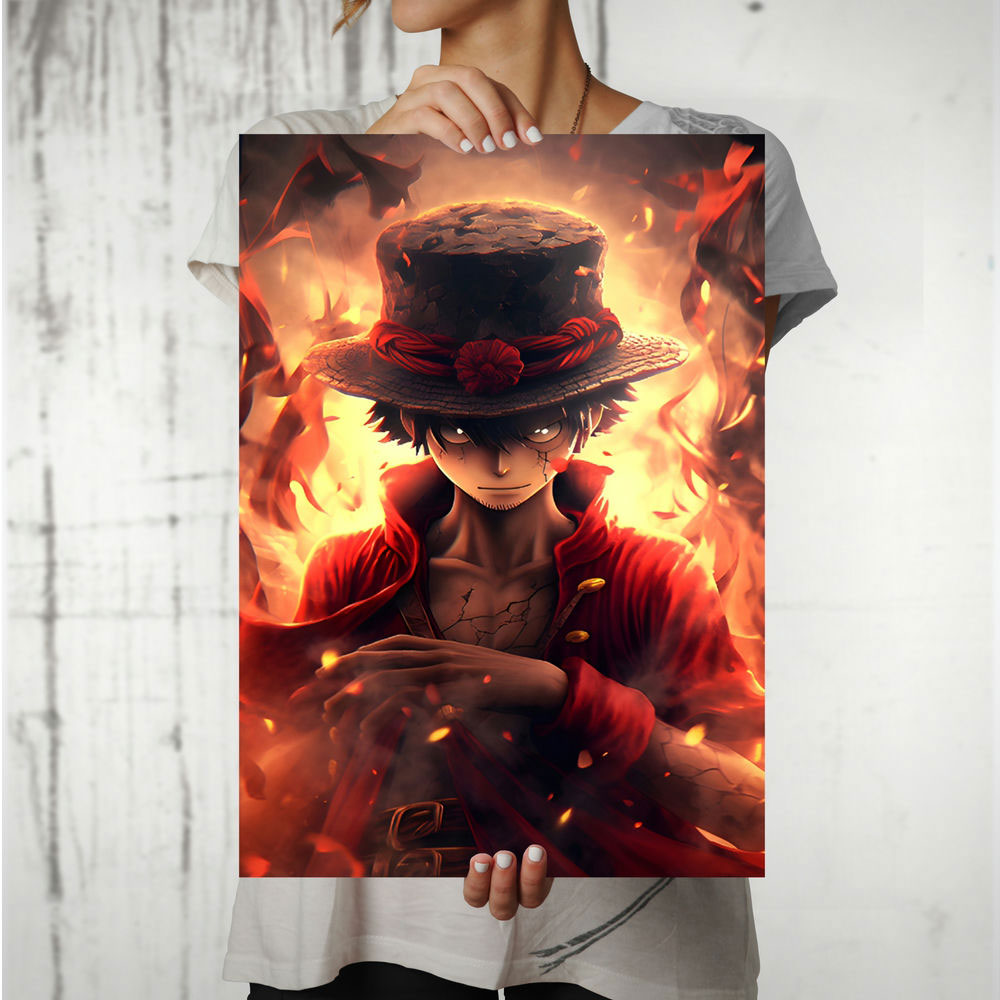 Metal Poster - One Piece Monkey D Luffy OP09 Mobile Case by CoverMeUp - Style 8