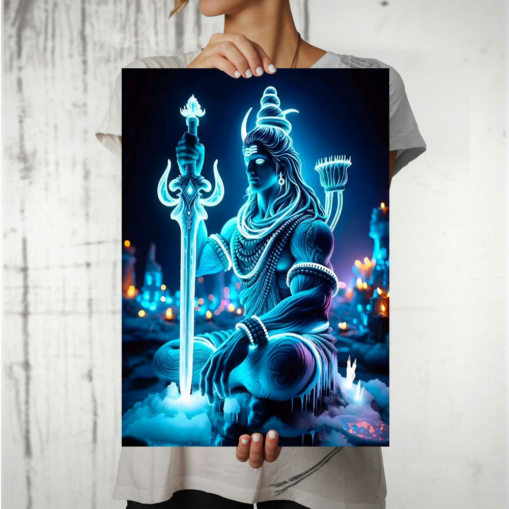 Metal Poster - Lord Shiva LS13 Mobile Case by CoverMeUp - Style 8