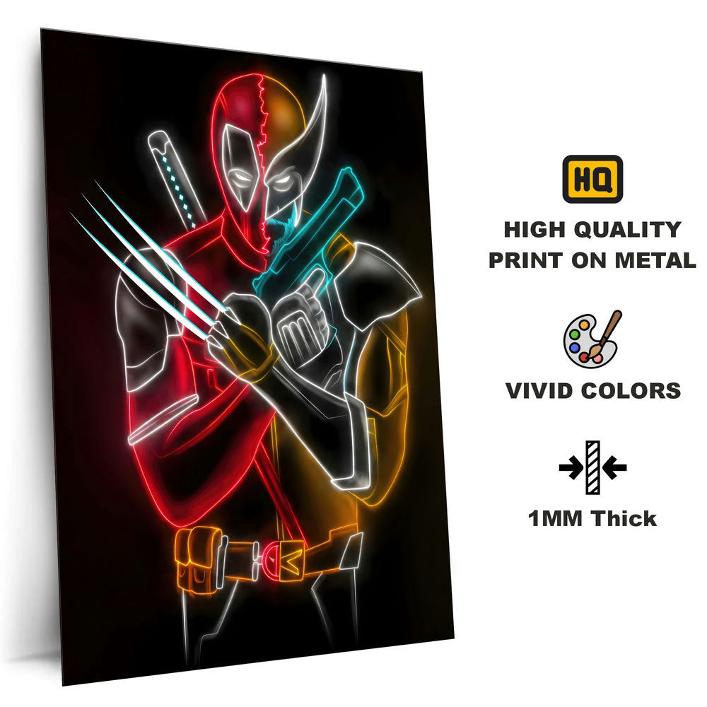 Metal Poster - Superhero Deadpool DP01 Mobile Case by CoverMeUp - Style 4