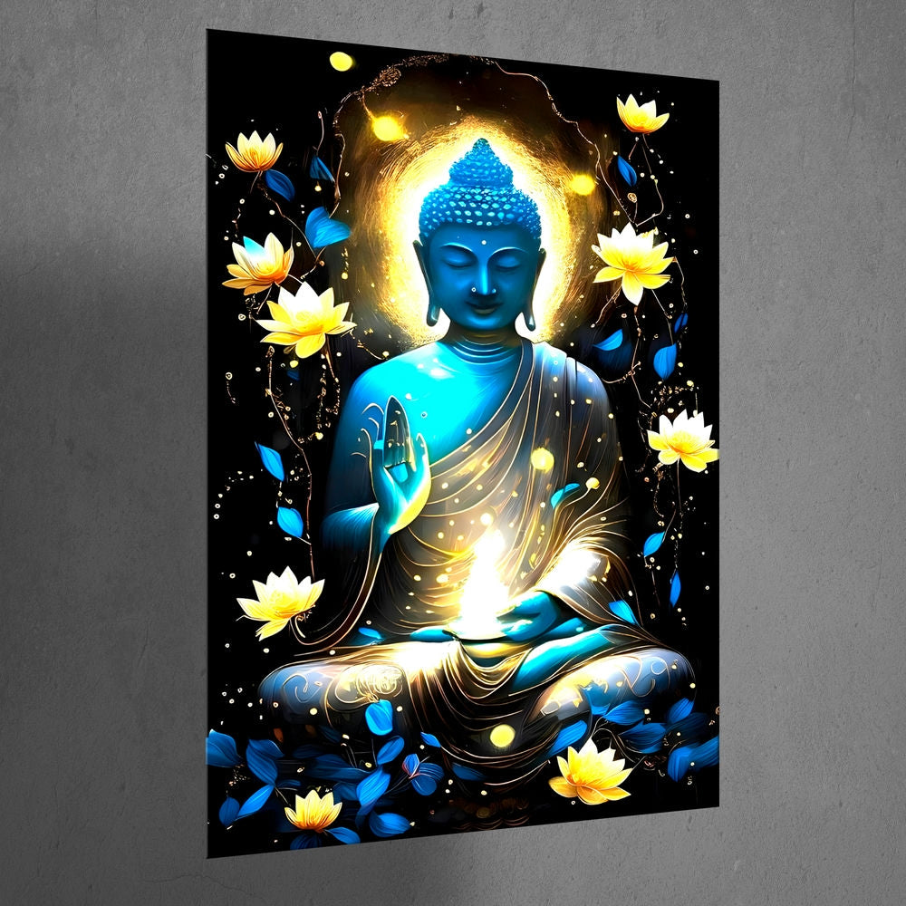 Metal Poster - Lord Buddha LB15 Mobile Case by CoverMeUp - Style 3