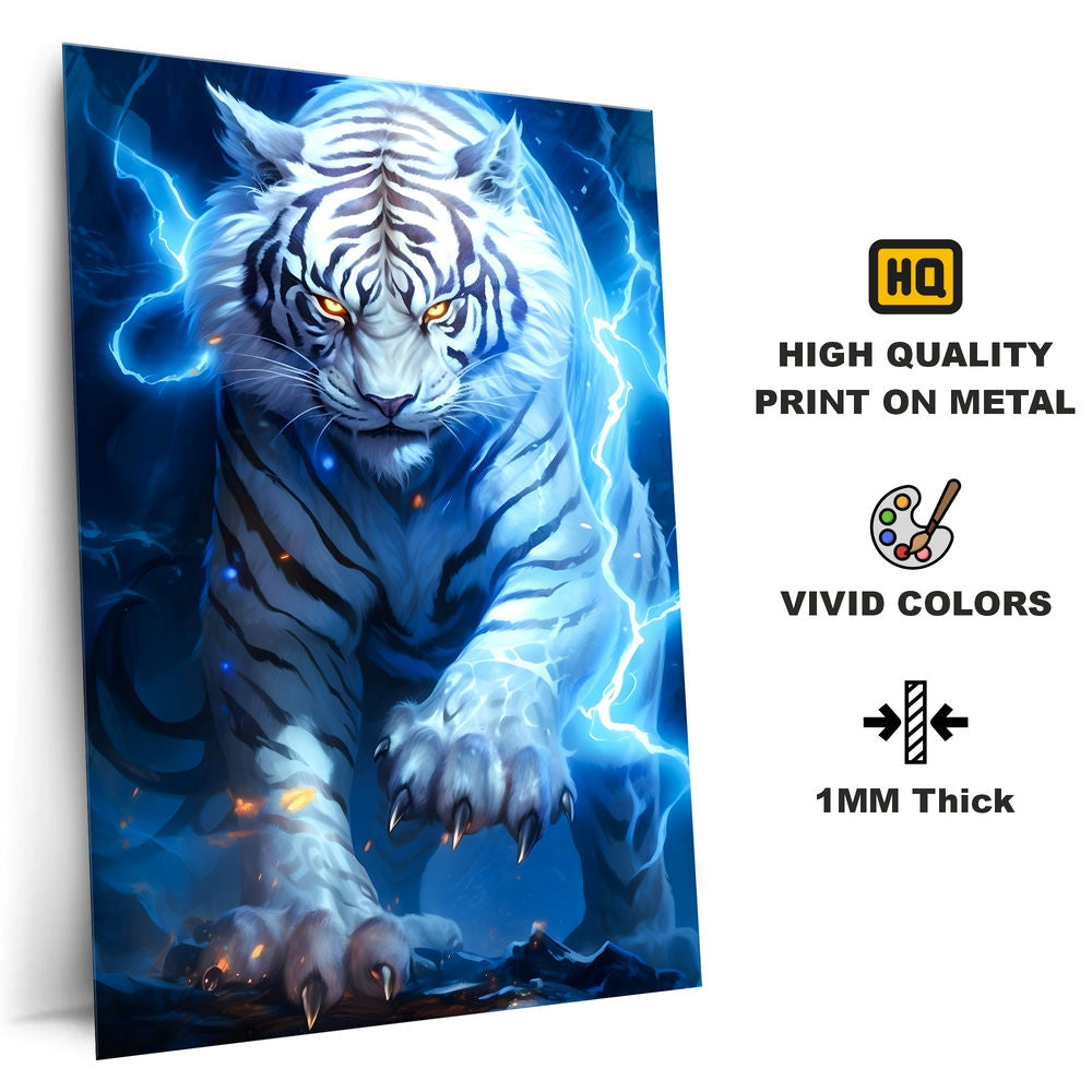 Metal Poster - Wildlife Tiger TG05 Mobile Case by CoverMeUp - Style 4