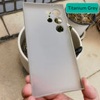 Samsung Galaxy S24 Ultra Kzdoo Air Carbon 0.45mm Ultra Thin Case - Titanium Mobile Case by CoverMeUp - Style 4