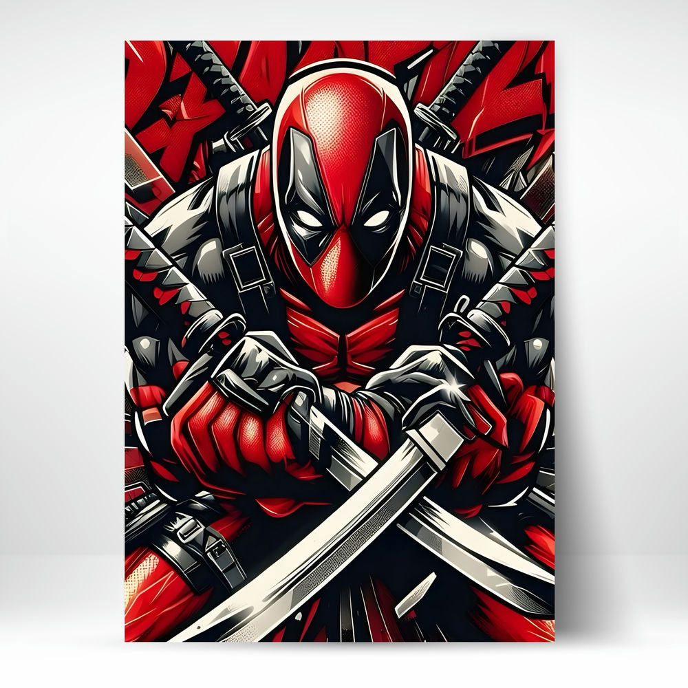 Metal Poster - Superhero Deadpool DP02 Mobile Case by CoverMeUp
