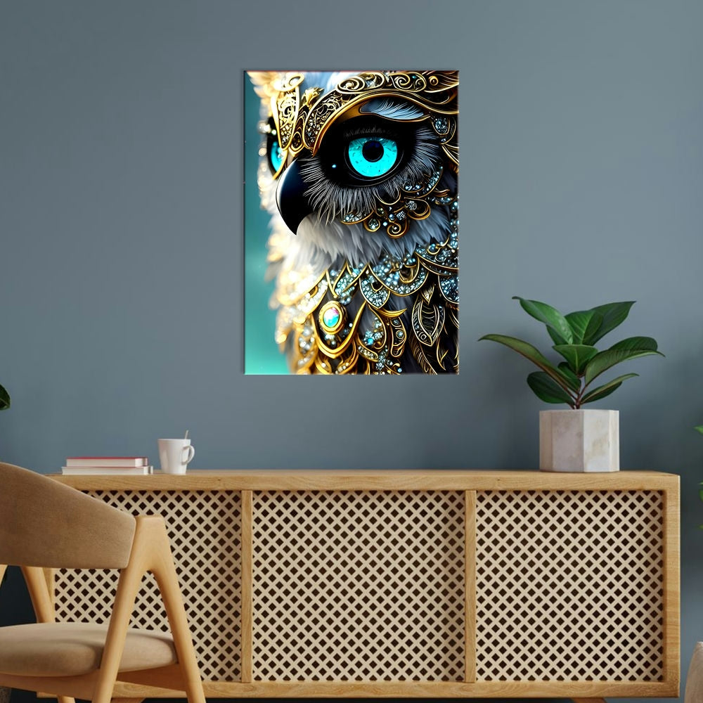 Metal Poster - Wildlife Owl WO03 Mobile Case by CoverMeUp - Style 5