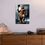 Metal Poster - Lord Hanuman LH06 Mobile Case by CoverMeUp - Style 6