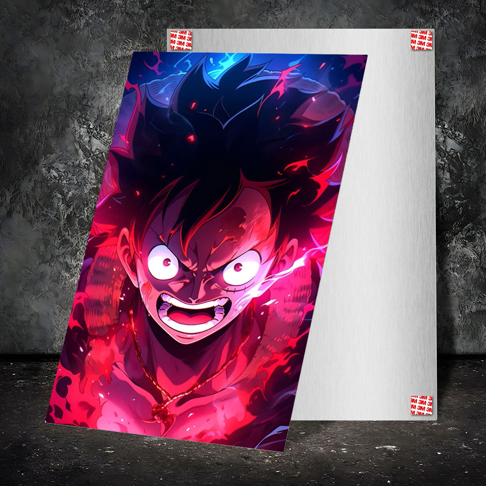 Metal Poster - One Piece Monkey D Luffy OP07 Mobile Case by CoverMeUp - Style 2