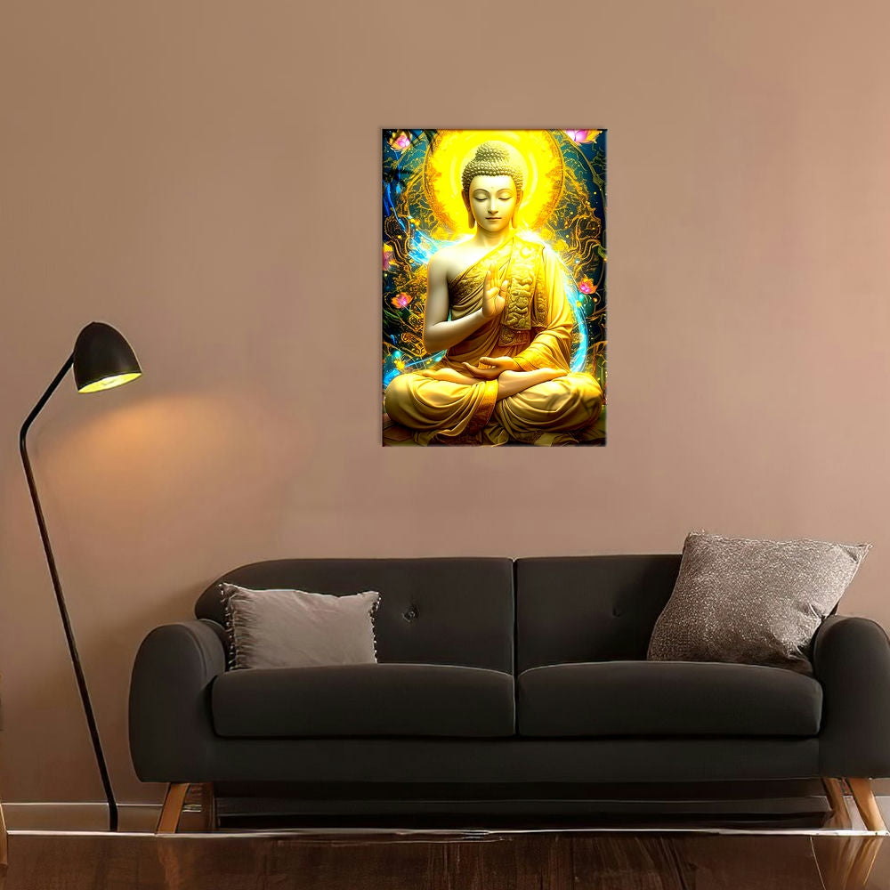 Metal Poster - Lord Buddha LB12 Mobile Case by CoverMeUp - Style 7