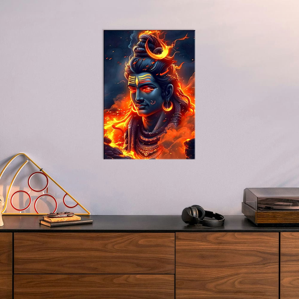 Metal Poster - Lord Shiva LS14 Mobile Case by CoverMeUp - Style 6