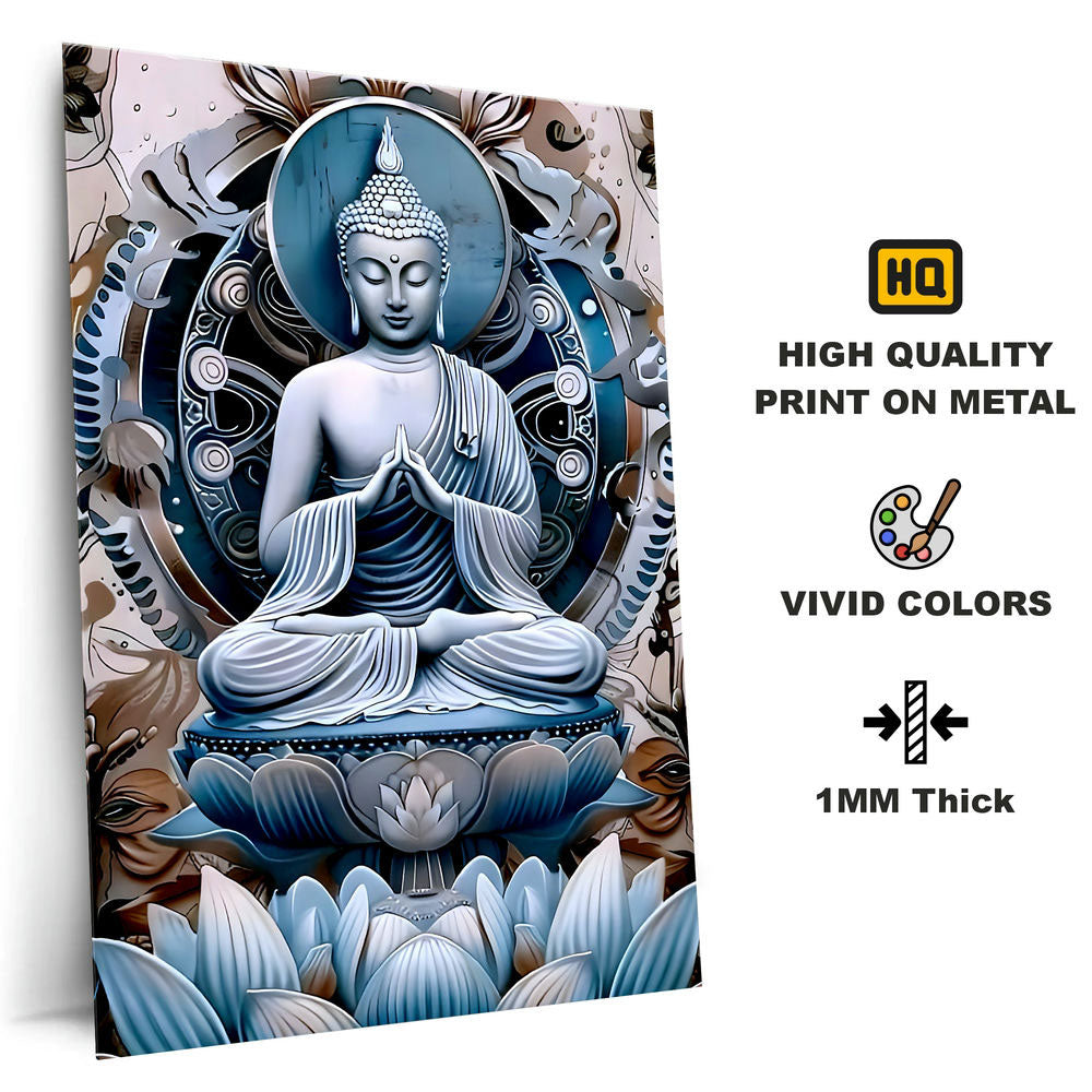 Metal Poster - Lord Buddha LB06 Mobile Case by CoverMeUp - Style 4