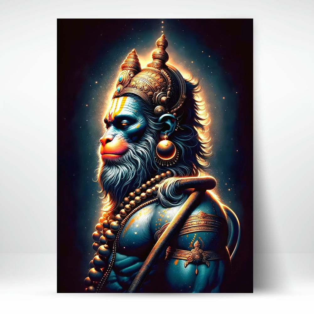Metal Poster - Lord Hanuman LH04 Mobile Case by CoverMeUp